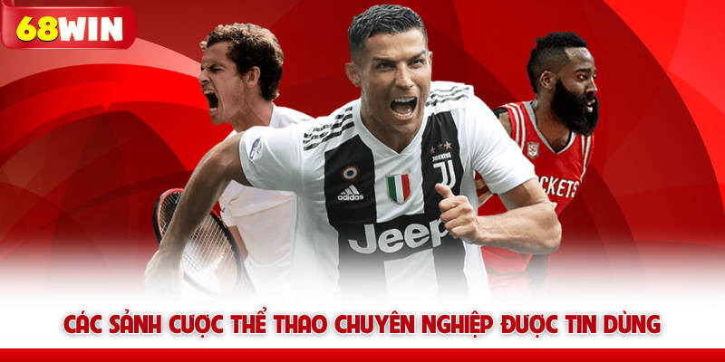 Thể Thao 68win – Sảnh Cá Cược Trực Tuyến Uy Tín Nhất 2026 6 Các sảnh cược thể thao 68win chuyên nghiệp được tin dùng