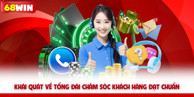 Khái quát về tổng đài chăm sóc khách hàng 68win đạt chuẩn